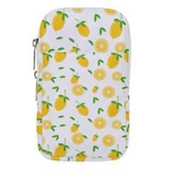 Illustrations Lemon Citrus Fruit Yellow Waist Pouch (small) by anzea