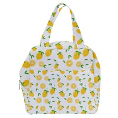 Illustrations Lemon Citrus Fruit Yellow Boxy Hand Bag by anzea