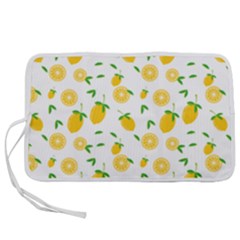 Illustrations Lemon Citrus Fruit Yellow Pen Storage Case (s) by anzea