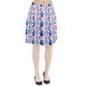 Illustrations Of Fish Texture Modulate Sea Pattern Pleated Skirt View1