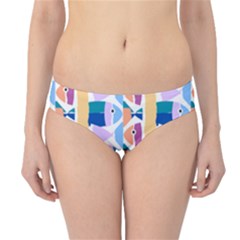 Illustrations Of Fish Texture Modulate Sea Pattern Hipster Bikini Bottoms by anzea