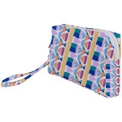 Illustrations Of Fish Texture Modulate Sea Pattern Wristlet Pouch Bag (small) by anzea