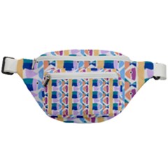 Illustrations Of Fish Texture Modulate Sea Pattern Fanny Pack