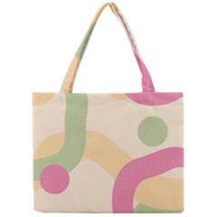 Line Pattern Dot Mini Tote Bag by anzea