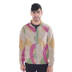 Line Pattern Dot Men s Windbreaker