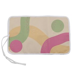 Line Pattern Dot Pen Storage Case (s) by anzea