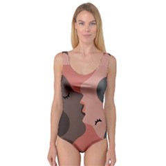 Illustrations Of Love And Kissing Women Princess Tank Leotard  by anzea