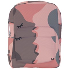 Illustrations Of Love And Kissing Women Full Print Backpack by anzea