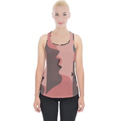 Illustrations Of Love And Kissing Women Piece Up Tank Top by anzea