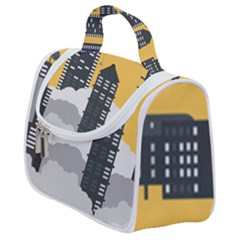 Minimal Skyscrapers Satchel Handbag by anzea