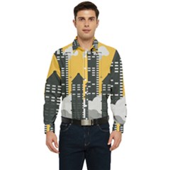 Minimal Skyscrapers Men s Long Sleeve Shirt