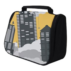 Minimal Skyscrapers Full Print Travel Pouch (small)