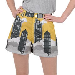 Minimal Skyscrapers Women s Ripstop Shorts