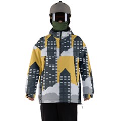 Minimal Skyscrapers Men s Ski And Snowboard Waterproof Breathable Jacket by anzea