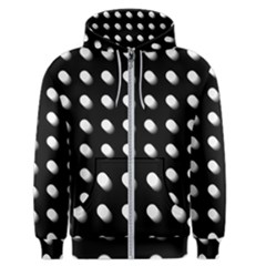 Background Dots Circles Graphic Men s Zipper Hoodie