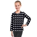 Background Dots Circles Graphic Kids  Long Mesh T-Shirt View1