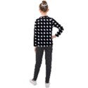 Background Dots Circles Graphic Kids  Long Mesh T-Shirt View2