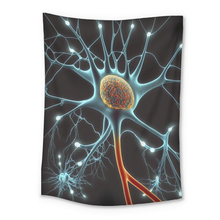 Organism Neon Science Medium Tapestry