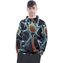 Organism Neon Science Men s Pullover Hoodie by Ndabl3x