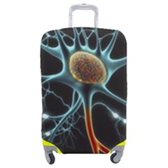 Organism Neon Science Luggage Cover (medium) by Ndabl3x