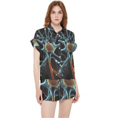 Organism Neon Science Chiffon Lounge Set by Ndabl3x