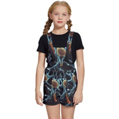 Organism Neon Science Kids  Short Overalls by Ndabl3x