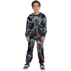 Organism Neon Science Kids  Sweatshirt Set