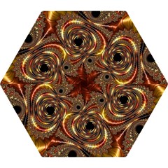 Geometric Art Fractal Abstract Art Mini Folding Umbrellas by Ndabl3x