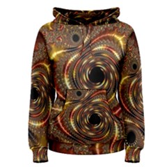 Geometric Art Fractal Abstract Art Women s Pullover Hoodie