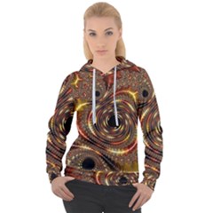 Geometric Art Fractal Abstract Art Women s Overhead Hoodie