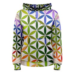 Mandala Rainbow Colorful Women s Pullover Hoodie