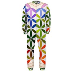 Mandala Rainbow Colorful Onepiece Jumpsuit (men)