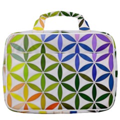 Mandala Rainbow Colorful Travel Toiletry Bag With Hanging Hook by Ndabl3x