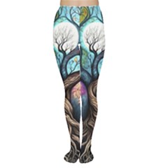 Tree Colourful Tights