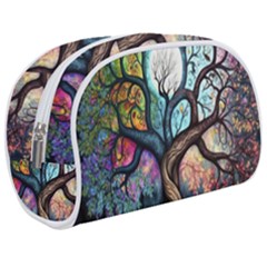 Tree Colourful Make Up Case (medium) by Ndabl3x