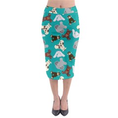 Plush Toys Stuffed Toys Stuffed Animals Midi Pencil Skirt by Ndabl3x