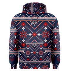 Ukrainian Folk Seamless Pattern Ornament Art Men s Core Hoodie by Bedest