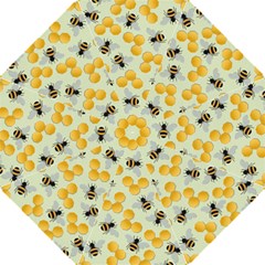 Bees Pattern Honey Bee Bug Honeycomb Honey Beehive Golf Umbrellas by Bedest