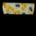 Bees Pattern Honey Bee Bug Honeycomb Honey Beehive Flap Closure Messenger Bag (L) View1