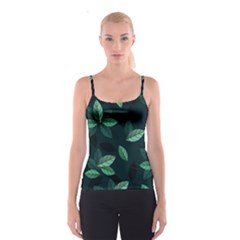 Foliage Spaghetti Strap Top