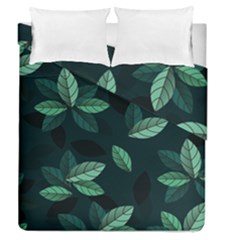 Foliage Duvet Cover Double Side (queen Size)