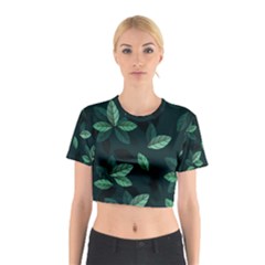 Foliage Cotton Crop Top