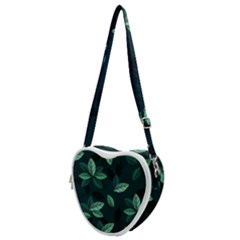 Foliage Heart Shoulder Bag