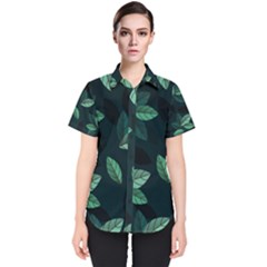 Foliage Women s Short Sleeve Shirt