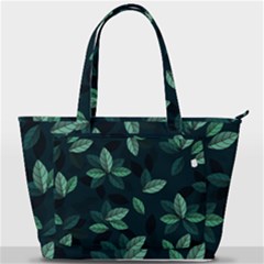 Foliage Back Pocket Shoulder Bag 