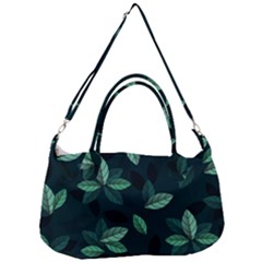 Foliage Removable Strap Handbag