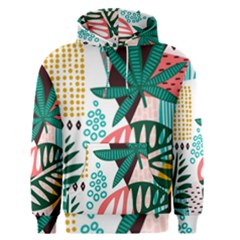 Abstract Seamless Pattern With Tropical Leaves Men s Core Hoodie