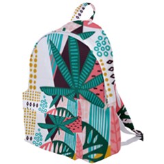 Abstract Seamless Pattern With Tropical Leaves The Plain Backpack by Hannah976