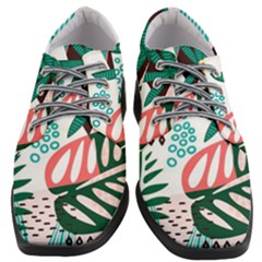 Abstract Seamless Pattern With Tropical Leaves Women Heeled Oxford Shoes by Hannah976