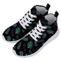 Tropical Leaves Pattern Women s Lightweight High Top Sneakers View2